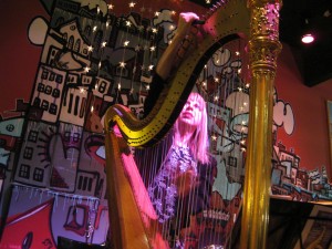Jazz Harpist Gloria Galante